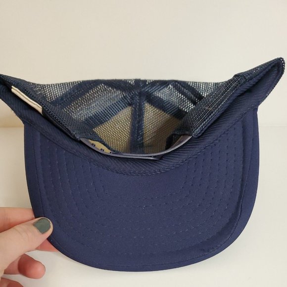 NWOT Larry S. Neal Agency Blue Rope Adjustable Snapback Hat Cap New Without Tags - Picture 8 of 8